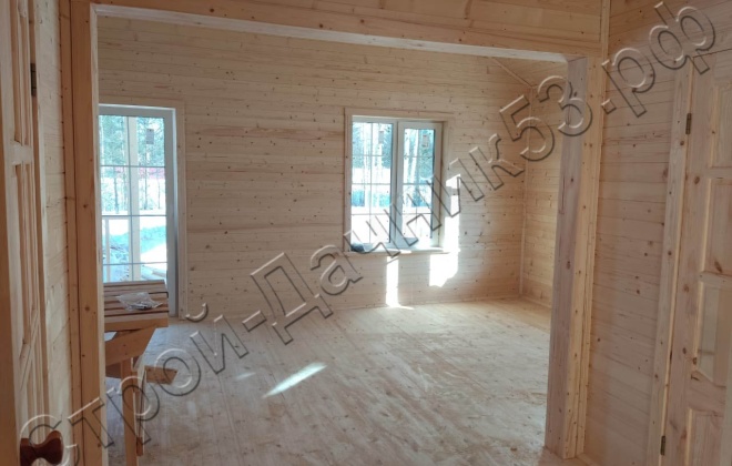 4 Каркасно-щитовой 6×8, 48  м², Ленинградская область, Всеволож (10)